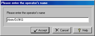 Figure 212:   Popup for Name Entry 