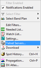 Figure 262: BandMaster's Tools Menu