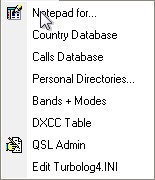 Figure 21:  The File Menu