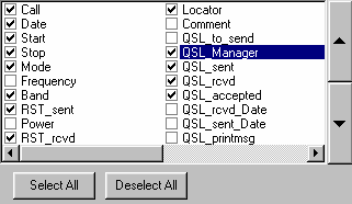 Figure 346:   Selecting distinct fields for display