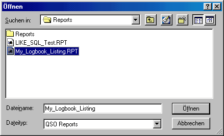 Figure 349:     Load Logbook Listings Report File