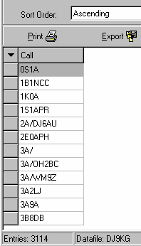 Figure 352:    A sample listing of the SQL query