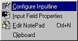 Figure 268:   Right Mouse Key Menu