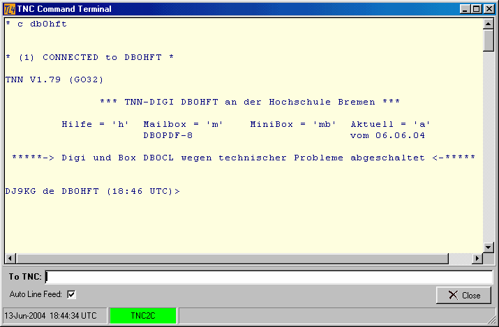 Figure 246:  The TNC Terminal