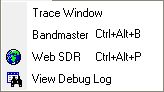 Figure 92: The View Menu