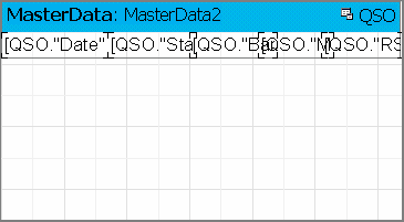 Abb.93:   Layout der Datenstruktur ( Masterdata2 ) für vorstehendes Etikettl